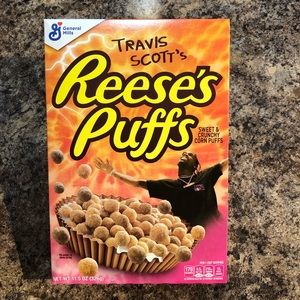 2019 Travis Scott Resse’s Puffs Cereal Unopened